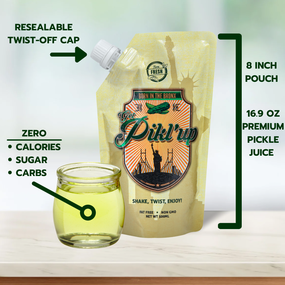 Pikl'up Pickle Juice Large Pouch (16.9oz/500ml)